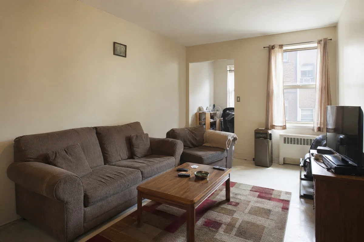 Original living room photo before AI redesign